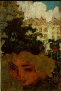 The Passerby by Pierre Bonnard
